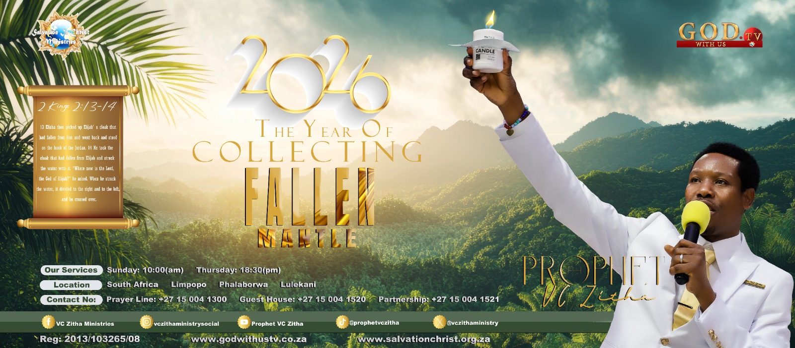 2026 Year of collecting the fallen mantles